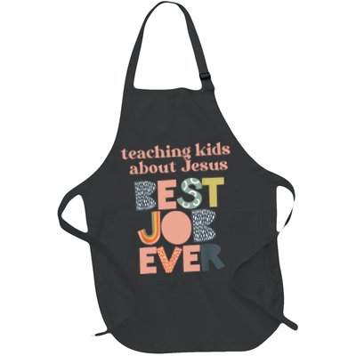 Retro Teaching Kids About Jesus Is The Best Job Ever Apron