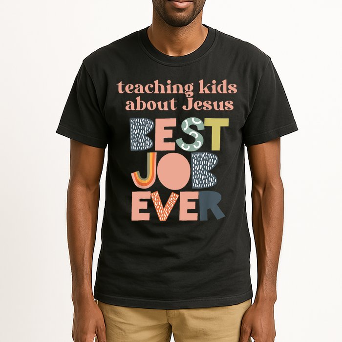 Retro Teaching Kids About Jesus Is The Best Job Ever Tall T-Shirt