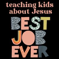 Retro Teaching Kids About Jesus Is The Best Job Ever Backpack