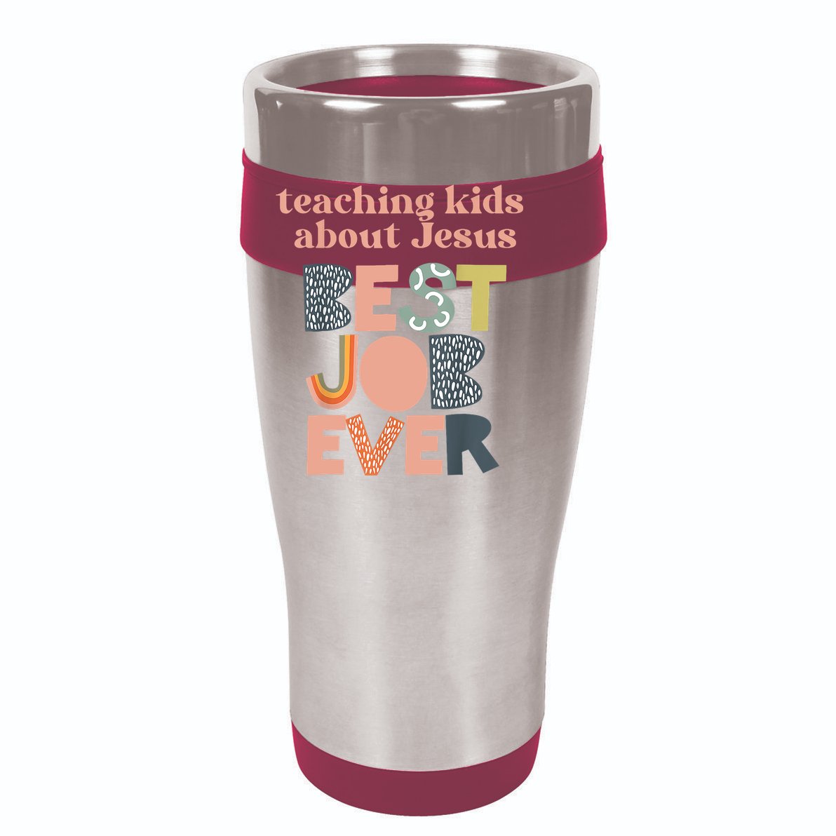 Retro Teaching Kids About Jesus Is The Best Job Ever Youth Performance Sprint T-Shirt