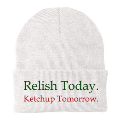 Relish Today Ketchup Tomorrow Knit Cap Winter Beanie