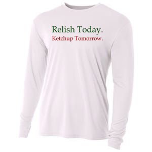 Relish Today Ketchup Tomorrow Cooling Performance Long Sleeve Crew