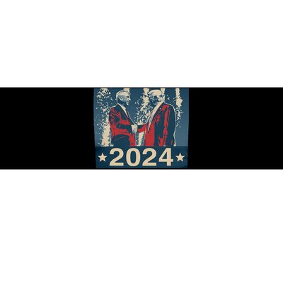 Retro Trump Kennedy President 2024 Election Republican Bumper Sticker