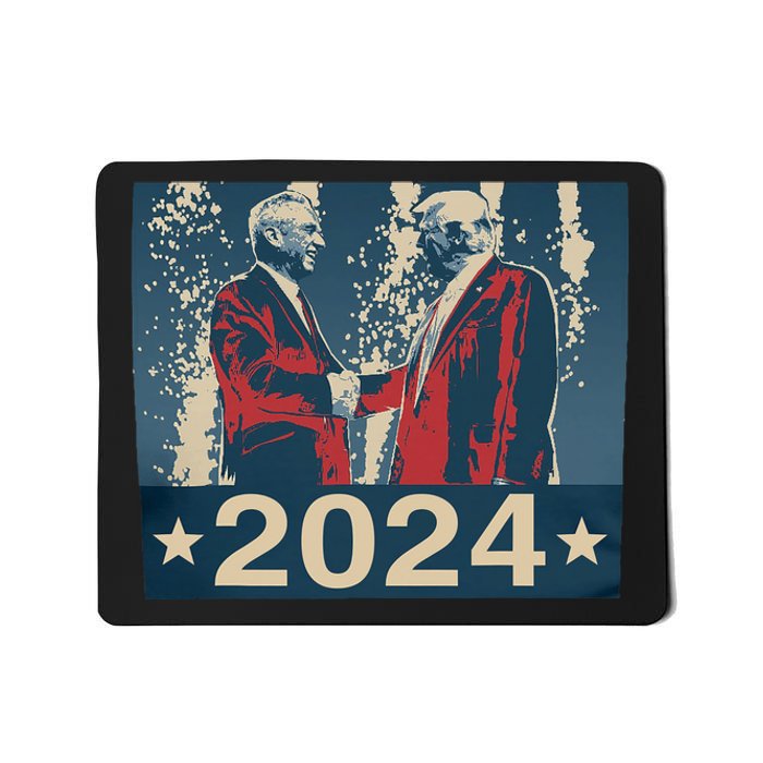 Retro Trump Kennedy President 2024 Election Republican Mousepad