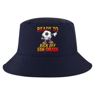 Ready To Kick Of 5th Grade Student Teacher Soccer Lover Cool Comfort Performance Bucket Hat