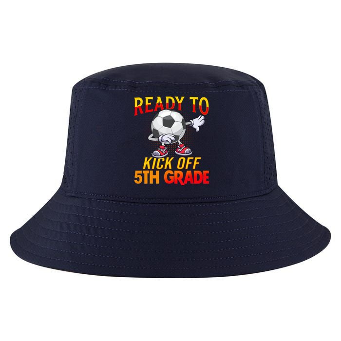 Ready To Kick Of 5th Grade Student Teacher Soccer Lover Cool Comfort Performance Bucket Hat