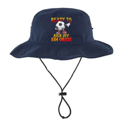 Ready To Kick Of 5th Grade Student Teacher Soccer Lover Legacy Cool Fit Booney Bucket Hat