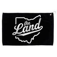 Retro The Land Cleveland Ohio Classic Throwback Souvenir Grommeted Golf Towel