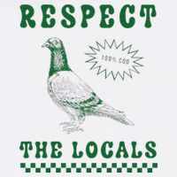 Respect The Local Pigeon Funny Retro Silly Pigeons Lover Cooling Performance Long Sleeve Crew
