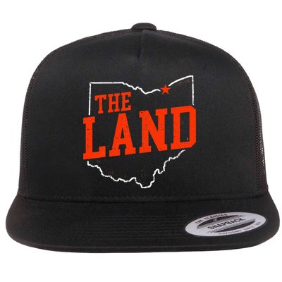 Retro The Land Cleveland Ohio Travel Souvenir Flatbill Hat