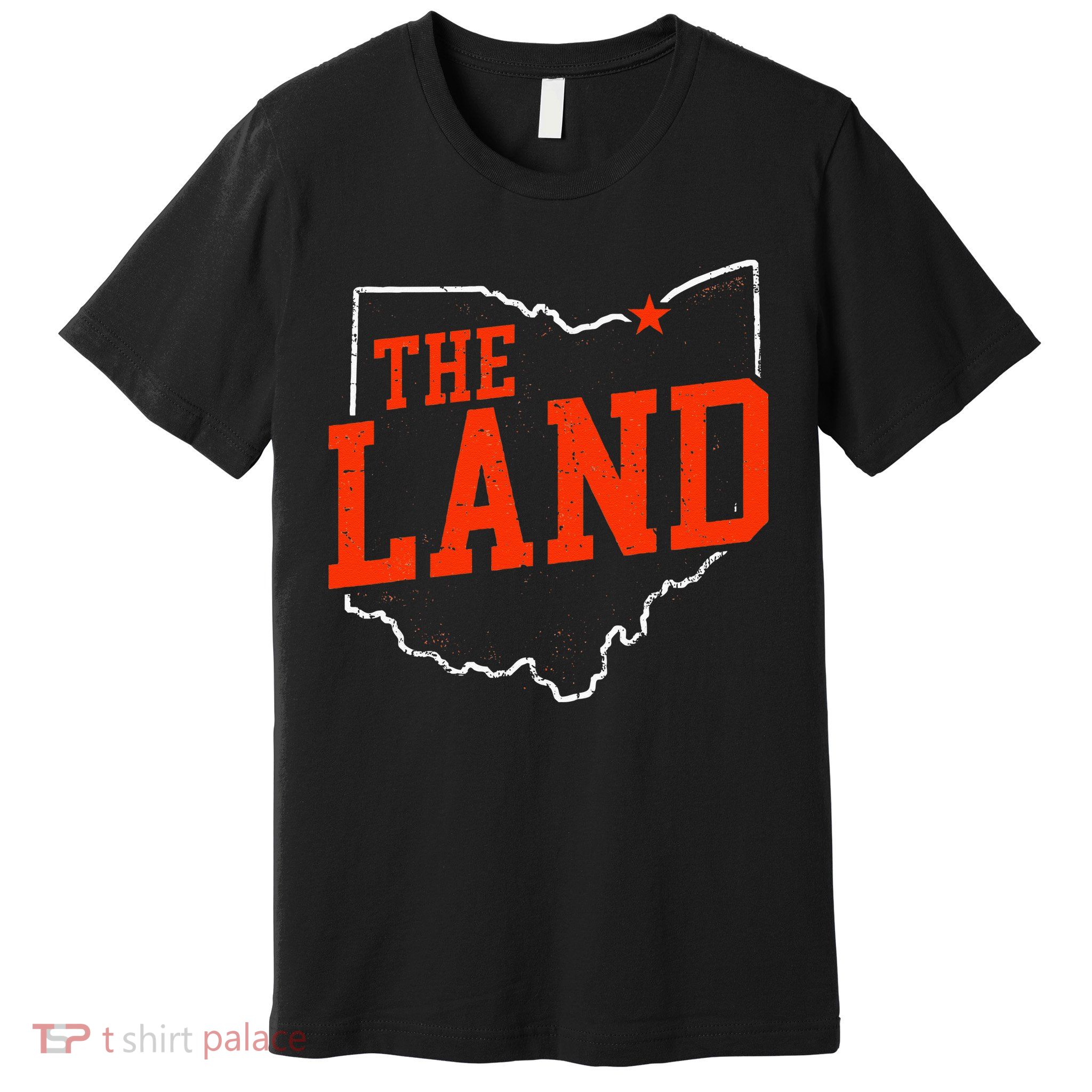 Retro The Land Cleveland Ohio Travel Souvenir Premium T-Shirt