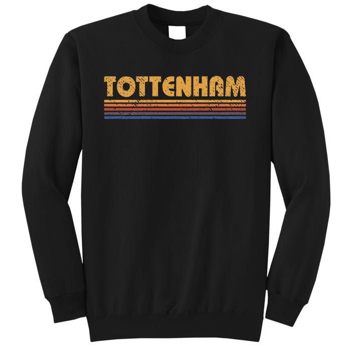 Retro Tottenham London Sweatshirt