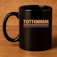 Retro Tottenham London 11oz C Handle Ceramic Mug