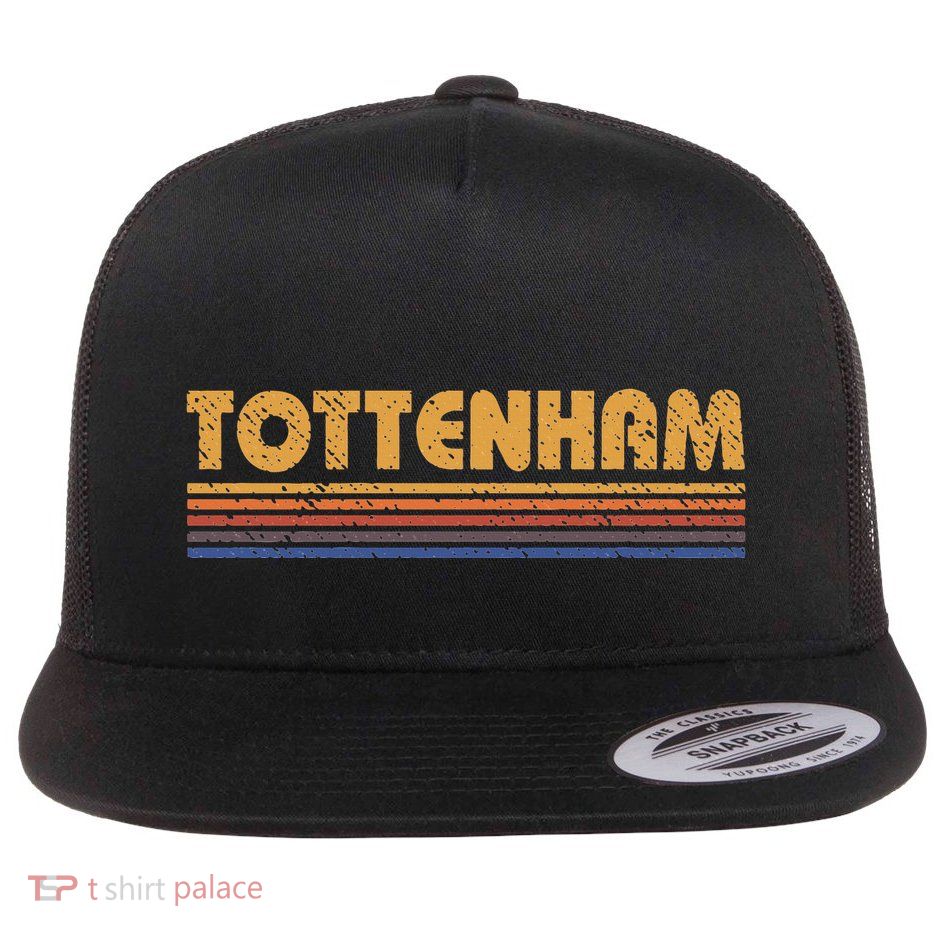Retro Tottenham London Flatbill Hat