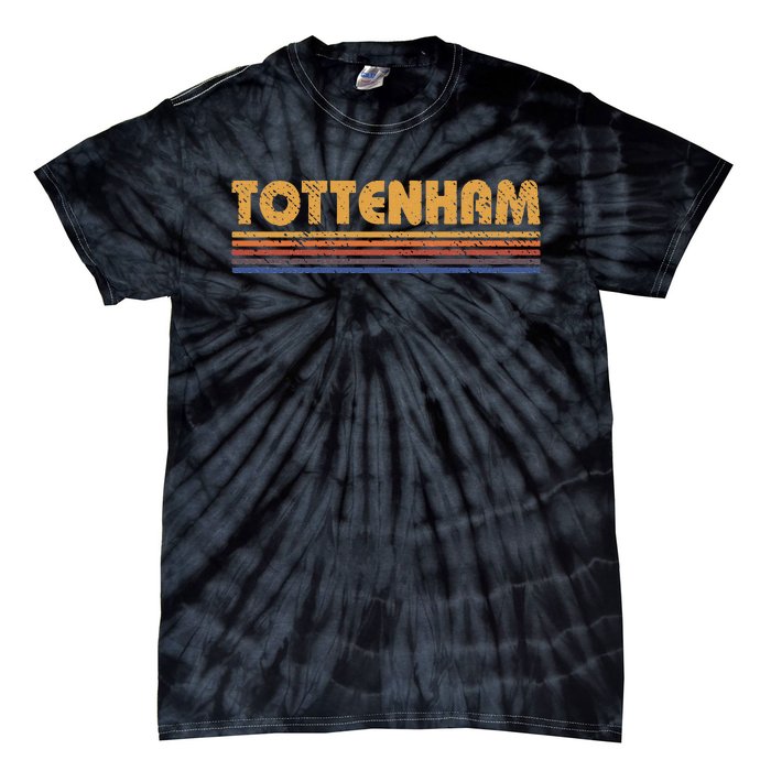 Retro Tottenham London Tie-Dye T-Shirt