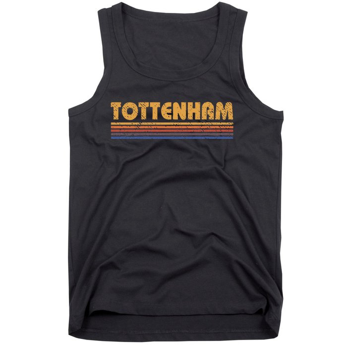 Retro Tottenham London Tank Top