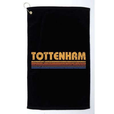 Retro Tottenham London Golf Towel