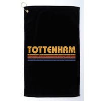 Retro Tottenham London Golf Towel