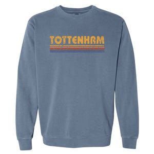 Retro Tottenham London Garment-Dyed Sweatshirt