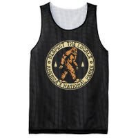 Respect The Locals Bigfoot Sasquatch American National Parks Mesh Reversible Basketball Jersey Tank