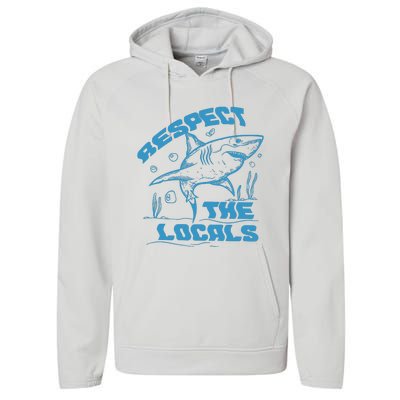 Respect The Locals Performance Fleece Hoodie