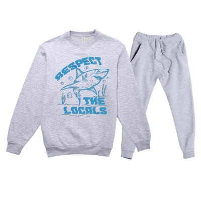 Respect The Locals Premium Crewneck Sweatsuit Set