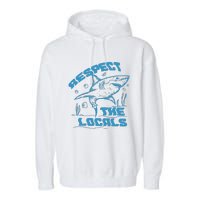 Respect The Locals Garment-Dyed Fleece Hoodie