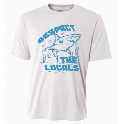 Respect The Locals Cooling Performance Crew T-Shirt