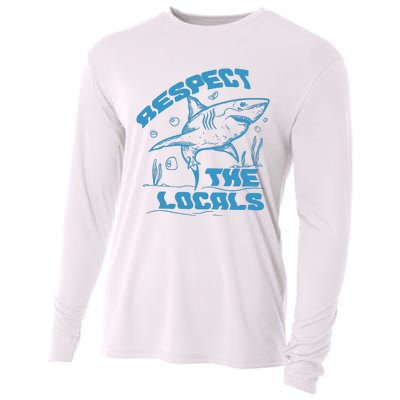 Respect The Locals Cooling Performance Long Sleeve Crew