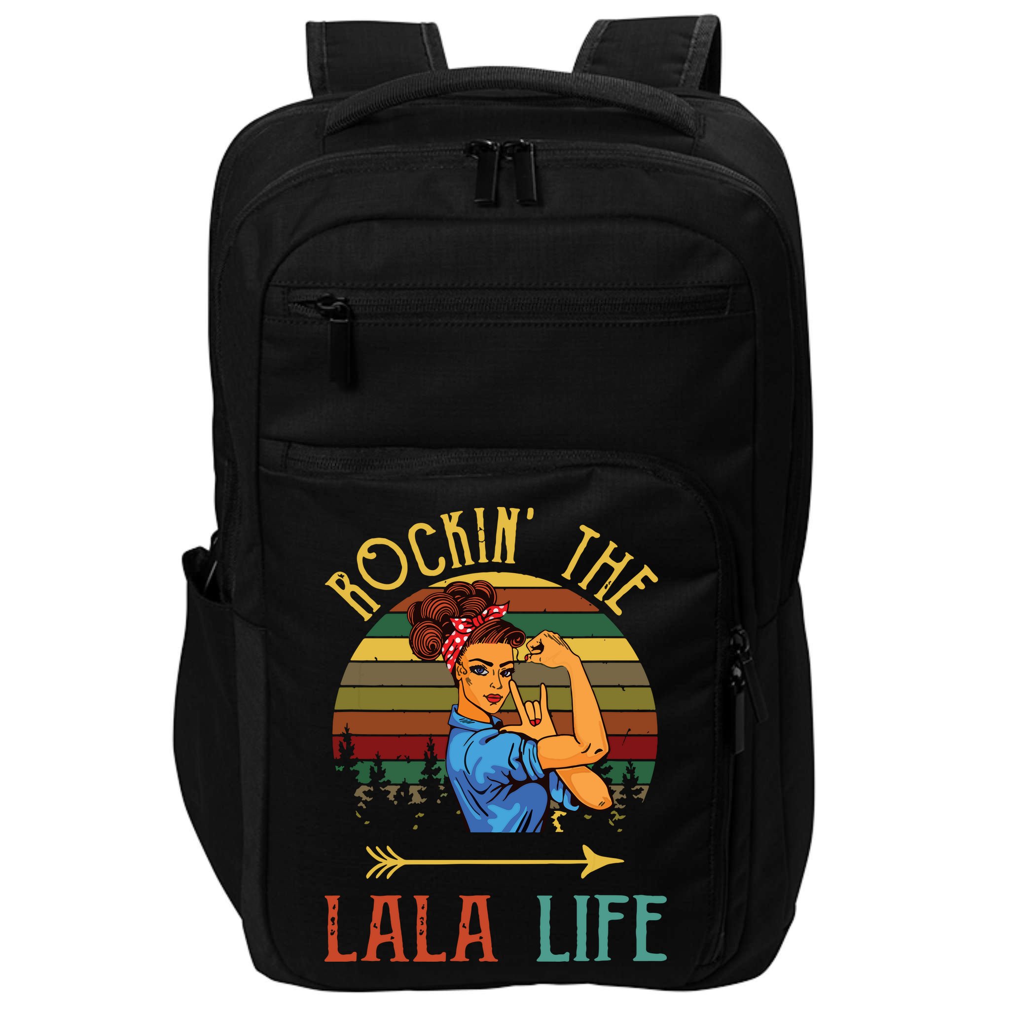 Rockin The Lala Life Grandparents Day For Lala Impact Tech Backpack