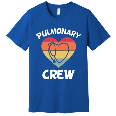 Respiratory Therapy Lung Doctor Pulmonary Crew Asthma Nurse Gift Premium T-Shirt