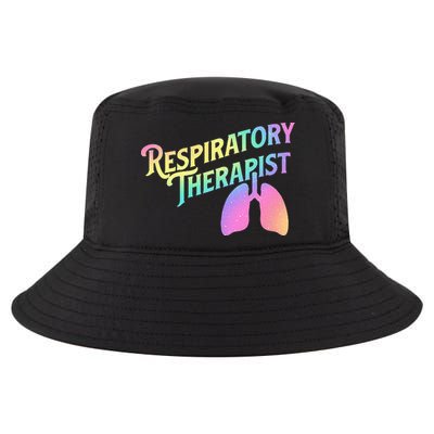Respiratory Therapist Lung Therapy Pulmonology Nurse Week Cool Comfort Performance Bucket Hat