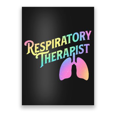 Respiratory Therapist Lung Therapy Pulmonology Nurse Week Poster