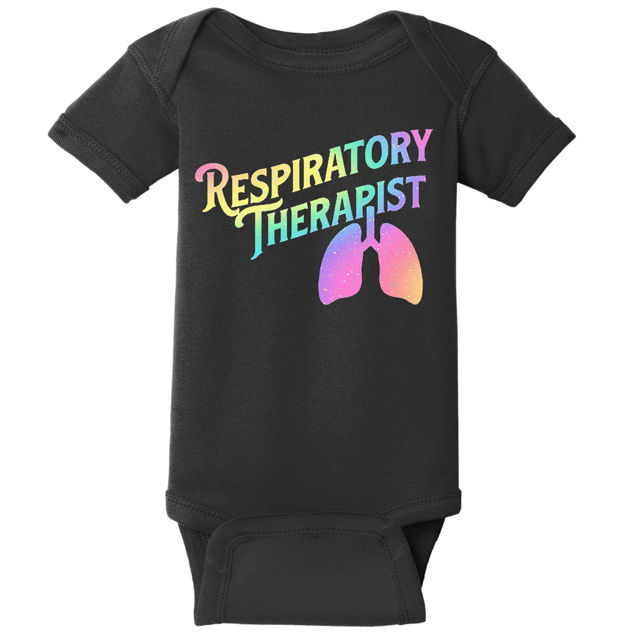 Respiratory Therapist Lung Therapy Pulmonology Nurse Week Baby Bodysuit