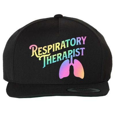 Respiratory Therapist Lung Therapy Pulmonology Nurse Week Wool Snapback Cap