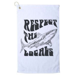 Respect The Locals Platinum Collection Golf Towel