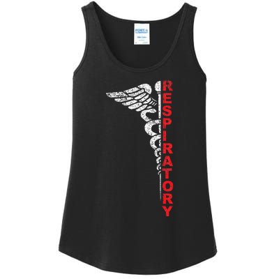 Respiratory Therapist Lung Therapy RT Lungs Pulmonology Ladies Essential Tank