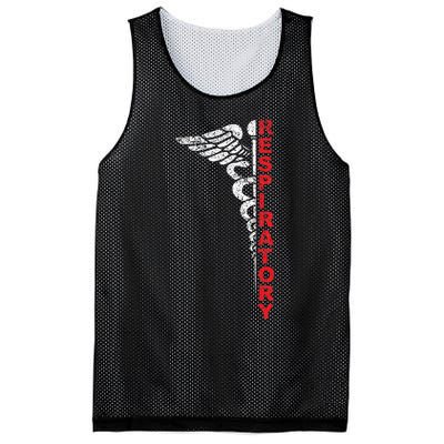 Respiratory Therapist Lung Therapy RT Lungs Pulmonology Mesh Reversible Basketball Jersey Tank