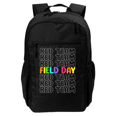 Red Team Let The Games Begin 2025 Field Day Spirit Squad Backpack