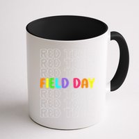 Red Team Let The Games Begin 2025 Field Day Spirit Squad Mug