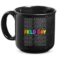 Red Team Let The Games Begin 2025 Field Day Spirit Squad 15oz Campfire Ceramic Mug