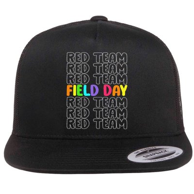 Red Team Let The Games Begin 2025 Field Day Spirit Squad Flatbill Hat