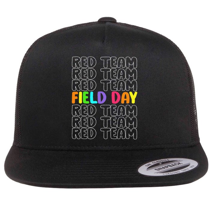 Red Team Let The Games Begin 2025 Field Day Spirit Squad Flatbill Hat