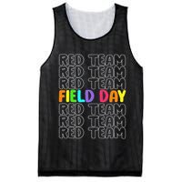 Red Team Let The Games Begin 2025 Field Day Spirit Squad Mesh Reversible Basketball Jersey Tank