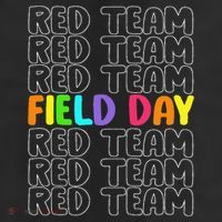 Red Team Let The Games Begin 2025 Field Day Spirit Squad Trucker Hat
