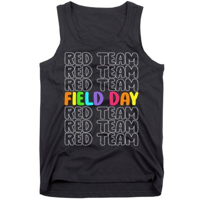 Red Team Let The Games Begin 2025 Field Day Spirit Squad Tank Top