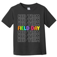 Red Team Let The Games Begin 2025 Field Day Spirit Squad Toddler T-Shirt