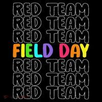 Red Team Let The Games Begin 2025 Field Day Spirit Squad Wool Snapback Cap