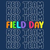 Red Team Let The Games Begin 2025 Field Day Spirit Squad Infant Baby Jersey Bodysuit