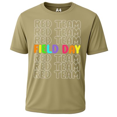 Red Team Let The Games Begin 2025 Field Day Spirit Squad Cooling Performance Crew T-Shirt